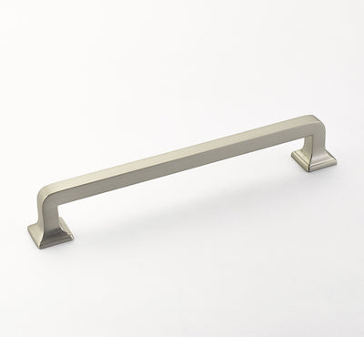 Schaub Menlo Park 6" C-C Pull in Satin Nickel