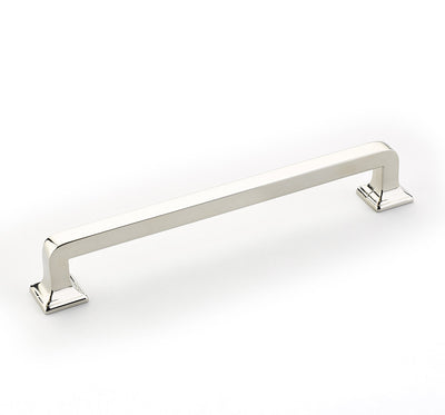 Schaub Menlo Park 6" C-C Pull in Polished Nickel
