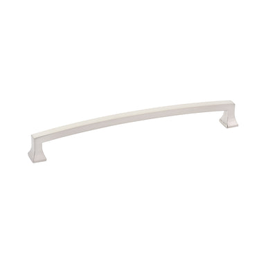 Schaub Menlo Park Arched 8" C-C Arched Pull in Brushed Nickel