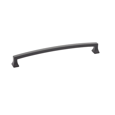 Schaub Menlo Park Arched 8" C-C Arched Pull in Matte Black