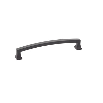 Schaub Menlo Park Arched 6" C-C Arched Pull in Matte Black