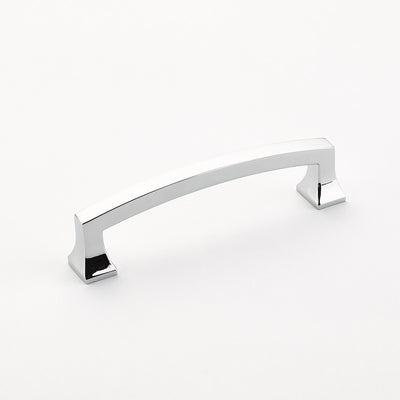 Schaub Menlo Park Arched 4" C-C Arched Pull in Polished Chrome