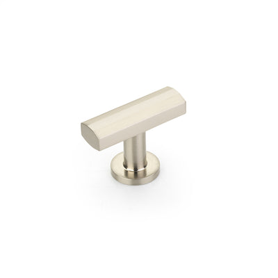 Schaub Heathrow 1-3/4" T-Knob in Brushed Nickel
