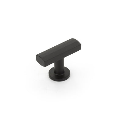 Schaub Heathrow 1-3/4" T-Knob in Matte Black
