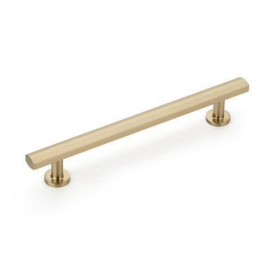 Schaub Heathrow 6" C-C Pull in Signature Satin Brass