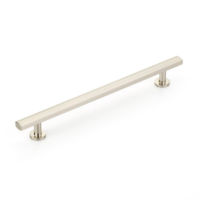 Schaub Heathrow 8" C-C Pull in Brushed Nickel