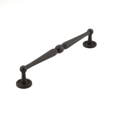 Schaub Atherton 8" C-C Pull, Plain Footplate in Oil Rubbed Bronze