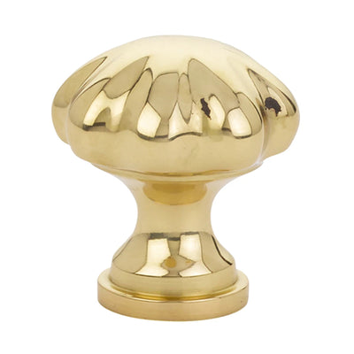Emtek Melon 1-1/4" Knob in Polished Brass