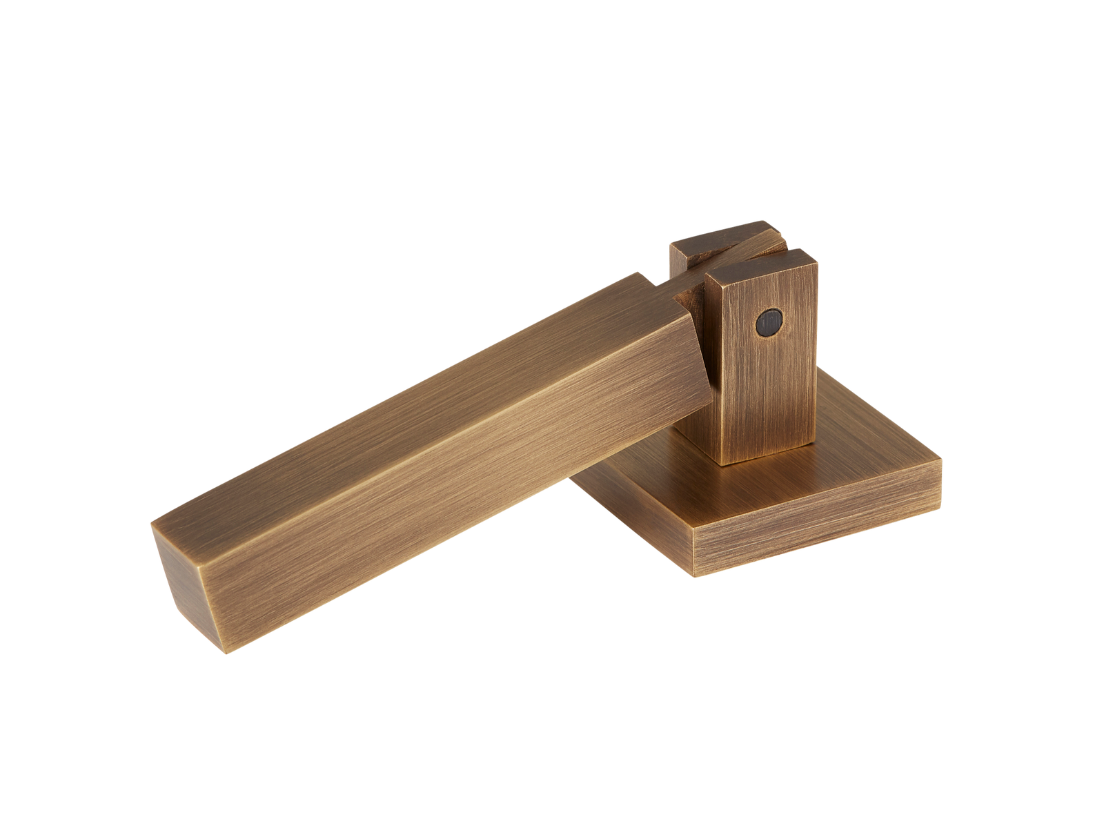 Armac Martin Bromford Drop Handle in 68mm / Satin Antique Satin Lacquered
