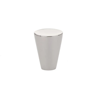Emtek Cone 1" Knob in Polished Nickel