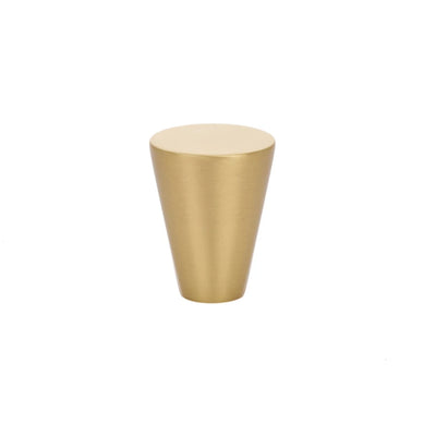 Emtek Cone 1" Knob in Satin Brass