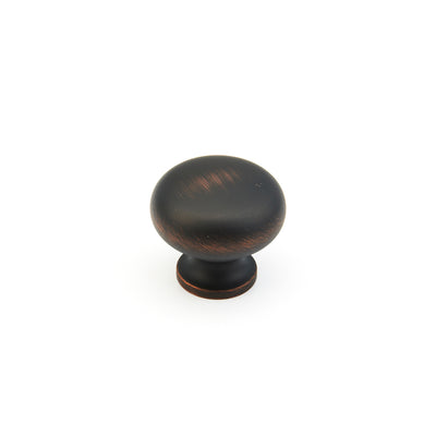 Schaub Traditional Knobs 1-1/4" Round Knob in Michelangelo Bronze