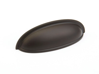 Schaub Traditional Pulls 3" C-C Cup Pull, Model 731 in Oil Rubbed Bronze