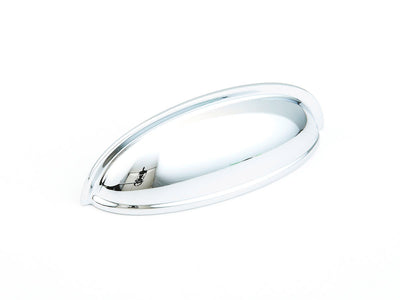 Schaub Traditional Pulls 3" C-C Cup Pull, Model 731 in Polished Chrome
