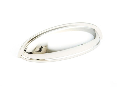 Schaub Traditional Pulls 3" C-C Cup Pull, Model 731 in Polished Nickel