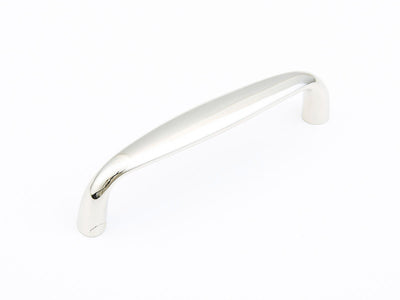 Schaub Traditional Pulls 4" C-C Pull in Polished Nickel