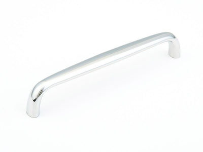 Schaub Traditional Pulls 6" C-C Pull in Polished Chrome