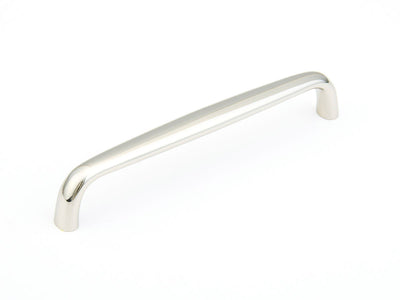 Schaub Traditional Pulls 6" C-C Pull in Polished Nickel