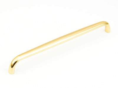 Schaub Traditional Pulls 15" C-C Appliance Pull in Polished Brass
