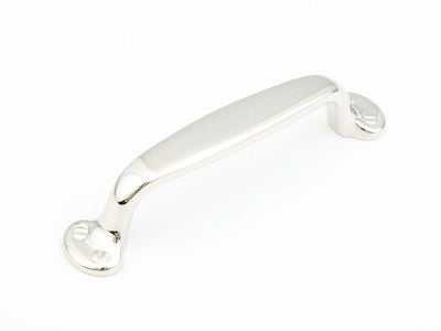 Schaub Country 4" C-C Pull in Polished Nickel