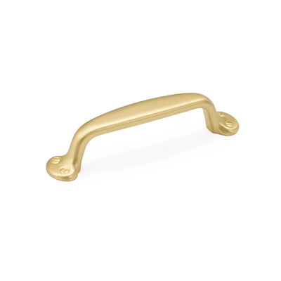 Schaub Country 4" C-C Pull in Satin Brass