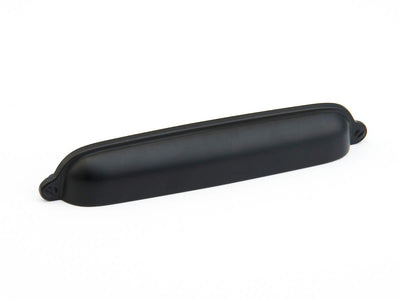 Schaub Country 6" C-C Cup Pull in Flat Black