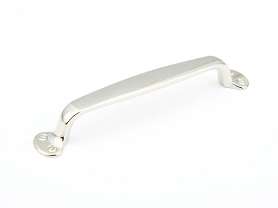 Schaub Country 6" C-C Pull in Polished Nickel