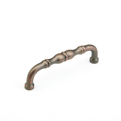 Schaub Colonial 4" C-C Pull in Aurora Bronze