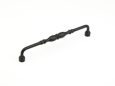 Schaub Colonial 12" C-C Appliance Pull in Flat Black