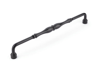 Schaub Colonial 15" C-C Appliance Pull in Flat Black