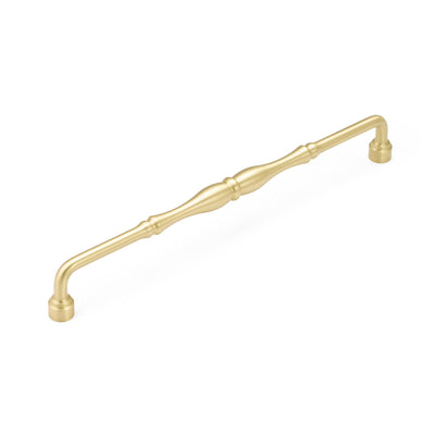 Schaub Colonial 15" C-C Appliance Pull in Satin Brass