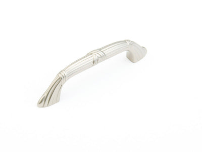 Schaub Versailles 3-1/2" C-C Pull in Satin Nickel
