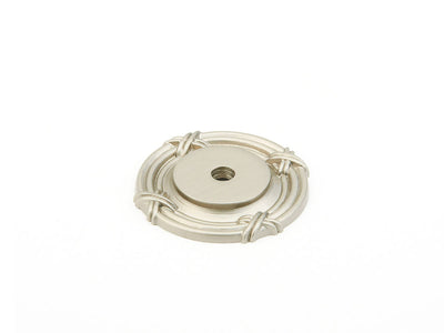 Schaub Versailles 1-1/2" Backplate in Satin Nickel