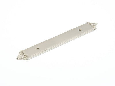 Schaub Versailles 96 mm C-C Backplate For Pull in Satin Nickel