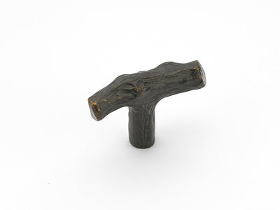 Schaub Mountain 2" Twig T-Knob in Verde Imperiale