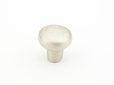 Schaub Mountain 1-1/4" Smooth Knob in Antique Silver