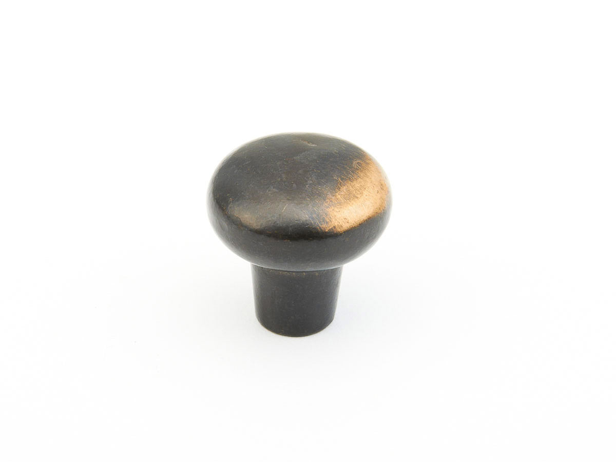 Schaub Mountain 1-1/4" Smooth Knob in Antique Bronze