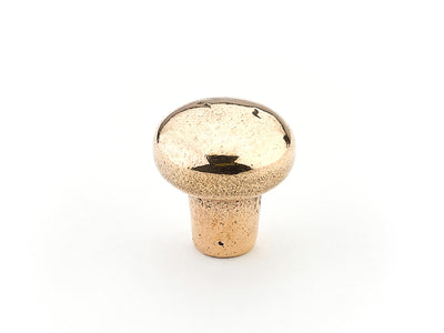 Schaub Mountain 1-1/4" Smooth Knob in Natural Bronze