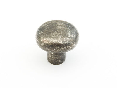 Schaub Artifex 1-5/8" Round Knob in Dark Pewter