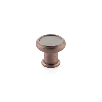 Schaub Steamworks 1-1/4" Round Knob in Empire Bronze