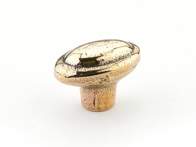 Schaub Mountain 1-7/8" Oval Knob in Natural Bronze