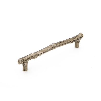 Schaub Mountain 6" C-C Twig Pull in Italian Nickel