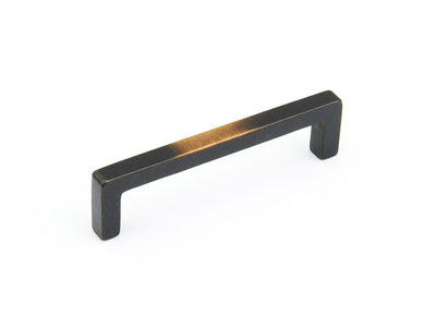 Schaub Vinci 4" C-C Pull in Antique Bronze