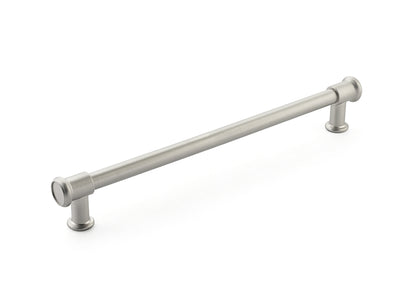 Schaub Steamworks 12" C-C Appliance Pull in Satin Nickel