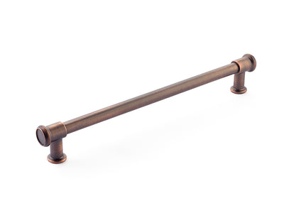 Schaub Steamworks 12" C-C Appliance Pull in Empire Bronze