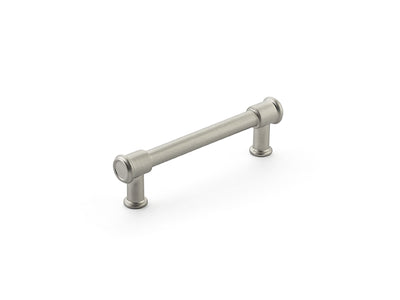 Schaub Steamworks 3-3/4" C-C Pull in Satin Nickel
