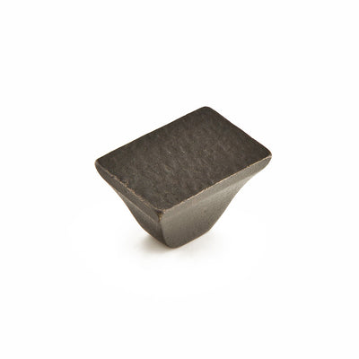 Schaub Vinci 1-1/4" Rectangular Knob in Black Bronze