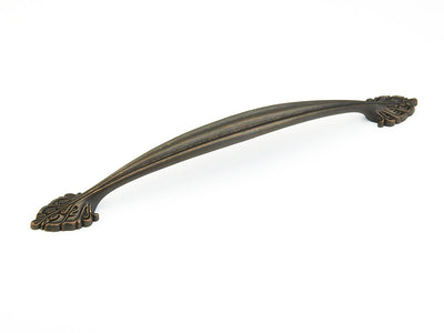 Schaub Corinthian 15" C-C Appliance Pull in Ancient Bronze
