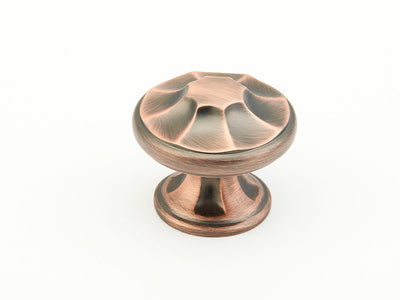 Schaub Empire 1-3/8" Round Knob in Empire Bronze