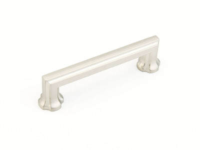 Schaub Empire 4" C-C Pull in Satin Nickel